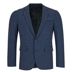 Remus Uomo Matteo Suit Jacket - Blue - 42R