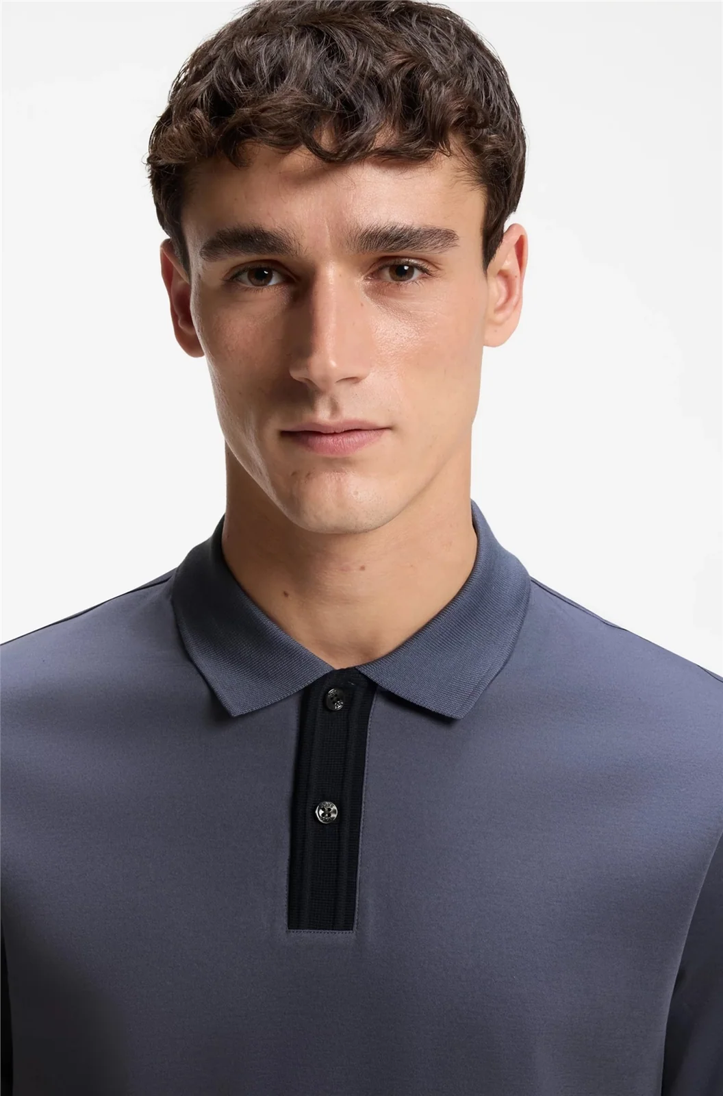 Boss H-Parlay Trimmer Polo Shirt - Blue - XL