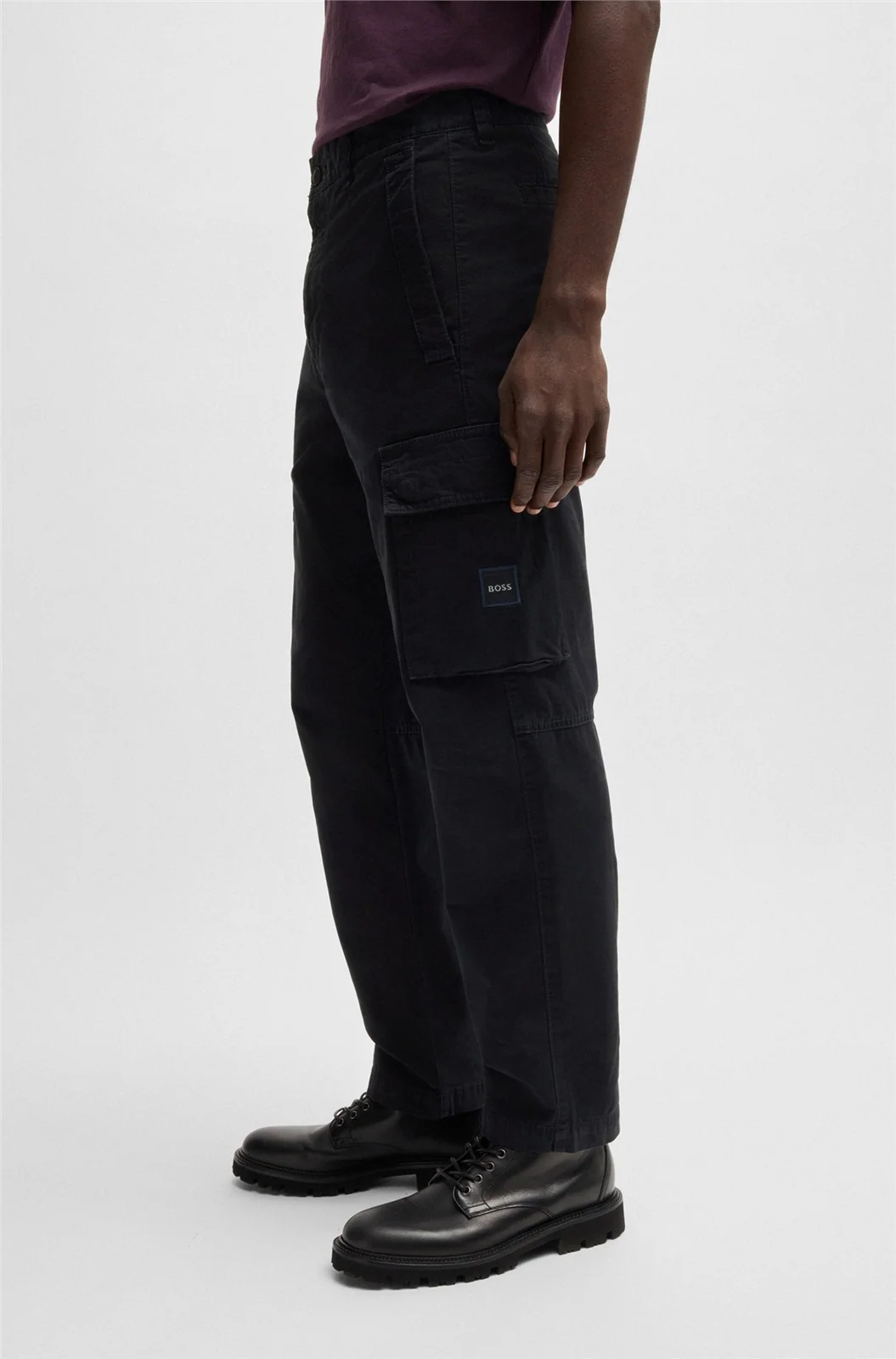 Boss Sisla Cargo Pants - Navy - 30/32