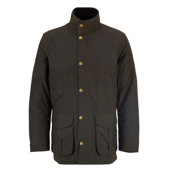 Barbour Hereford Wax Jacket - Green - M