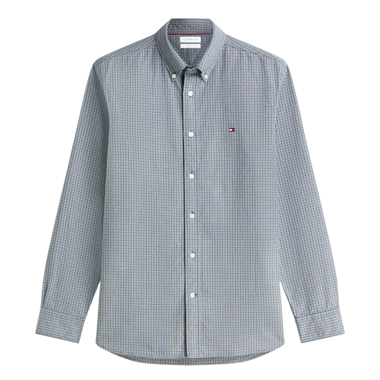 Tommy Hilfiger Heritage Oxford Tartan Shirt - Green - XL