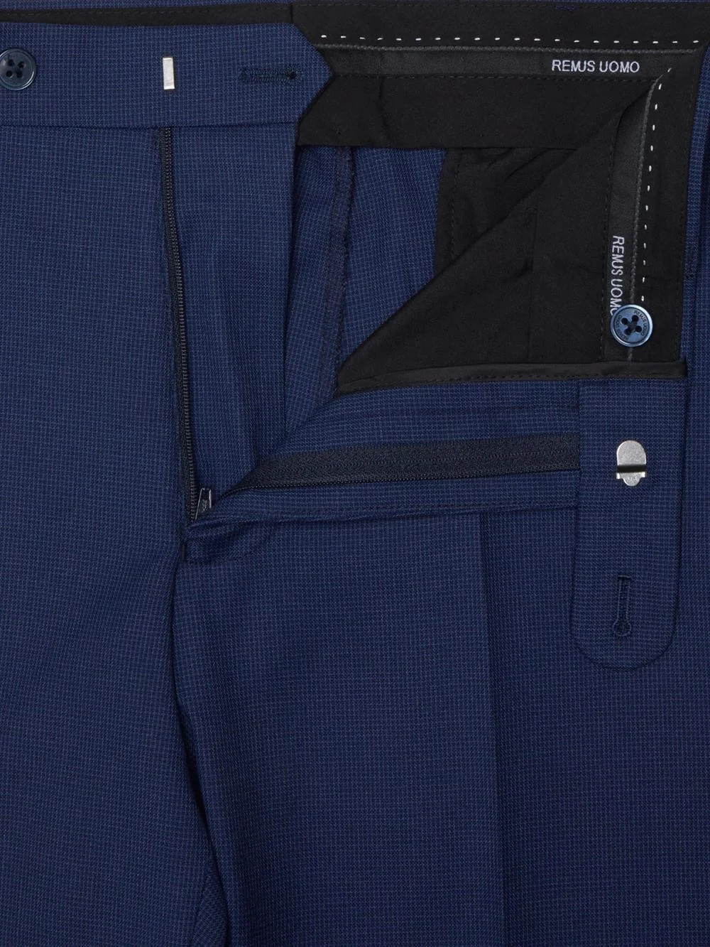 Remus Uomo Palucci Trouser - Blue - 40/32