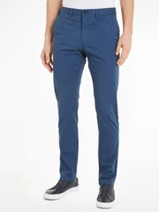 Tommy Hilfiger Chino Bleecker 1985 Slim Chinos - Blue - 30/32