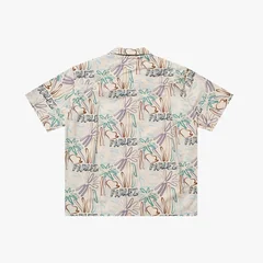 Parlez Cove Short Sleeve Shirt - Beach Print - S