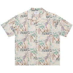 Parlez Cove Short Sleeve Shirt - Beach Print - S