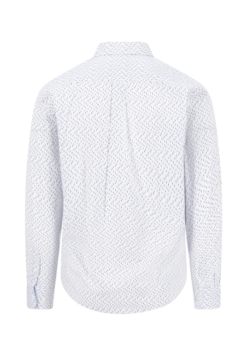 Fynch Hatton Cotton Combi Print Button Down Shirt - Beige - XL