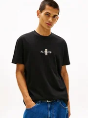 Tommy Jeans Sign Block T-shirt - Black - M