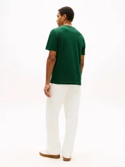Tommy Hilfiger Brand Love Mono Logo T-shirt - Bottle Green - L