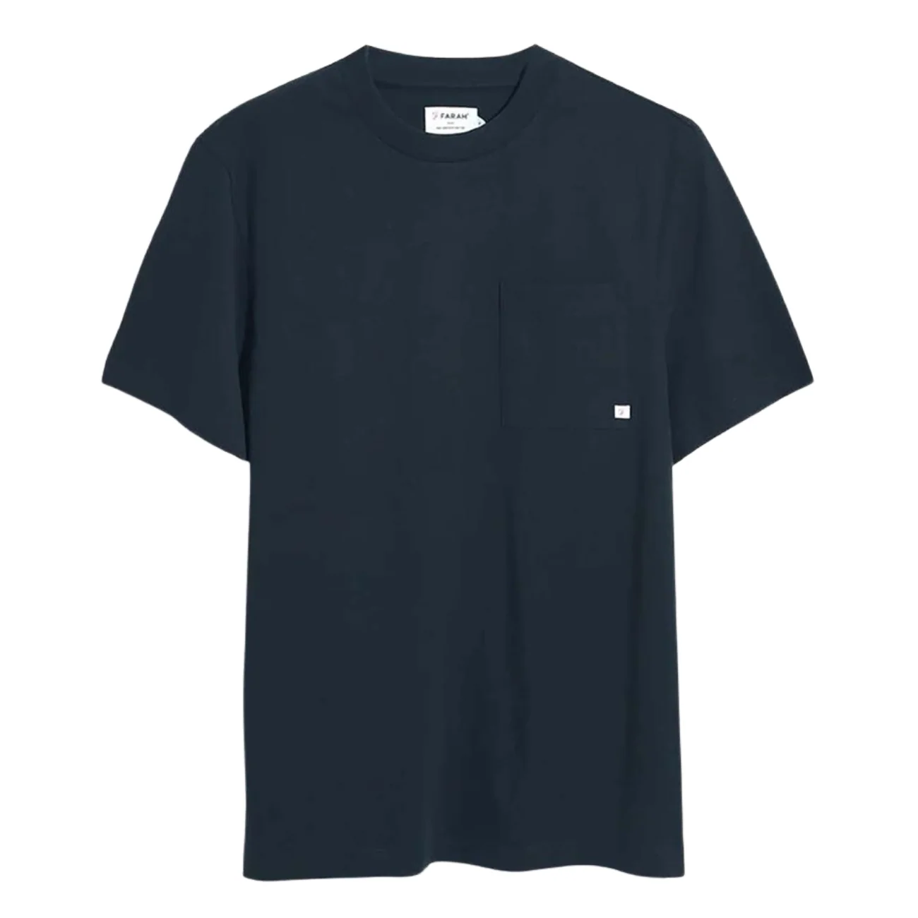 Farah Stacy Pocket T-Shirt - Navy - L