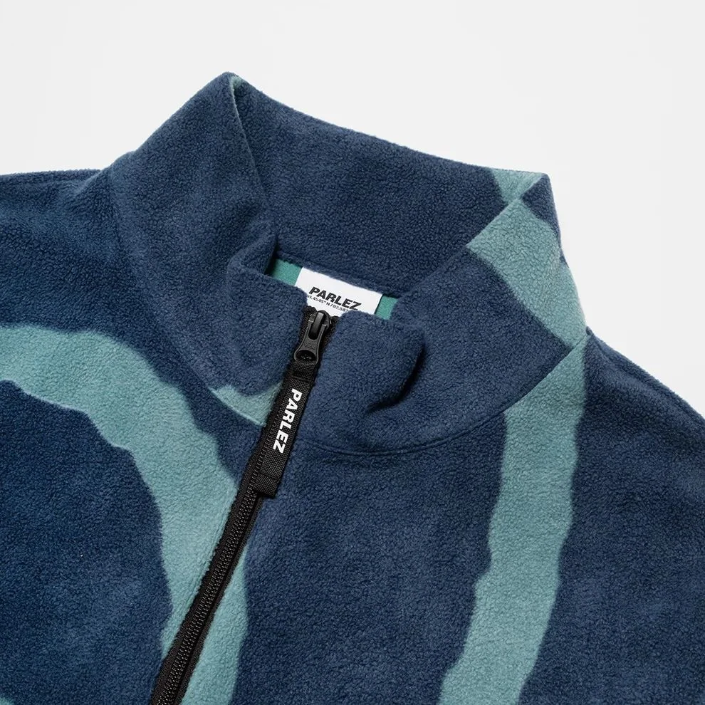 Parlez Chevy 1/4 Zip Fleece - Lagoon Blue - M