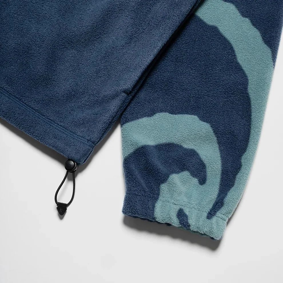 Parlez Chevy 1/4 Zip Fleece - Lagoon Blue - M