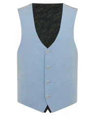Remus Uomo Massa Waistcoat - Pale Blue - 44R