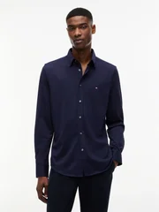 Tommy Hilfiger Performance Slim Fit Shirt - Navy - M