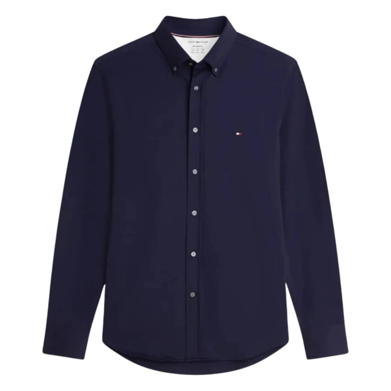 Tommy Hilfiger Performance Slim Fit Shirt - Navy - M