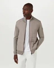 Belstaff Kelbrook Zip Cardigan - Pumice Grey - L