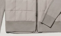 Belstaff Kelbrook Zip Cardigan - Pumice Grey - L