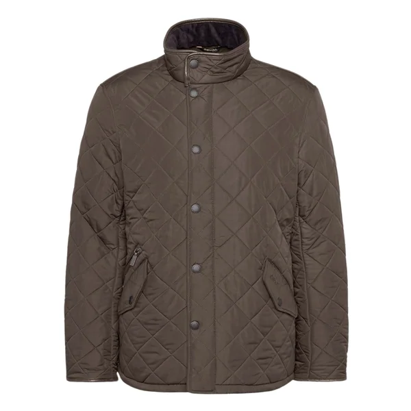 Barbour Powell Quilted Jacket - Brown - XL