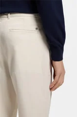 Boss C-Perin Tapered Fit Trousers - White - 46