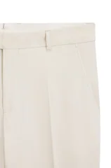 Boss C-Perin Tapered Fit Trousers - White - 46