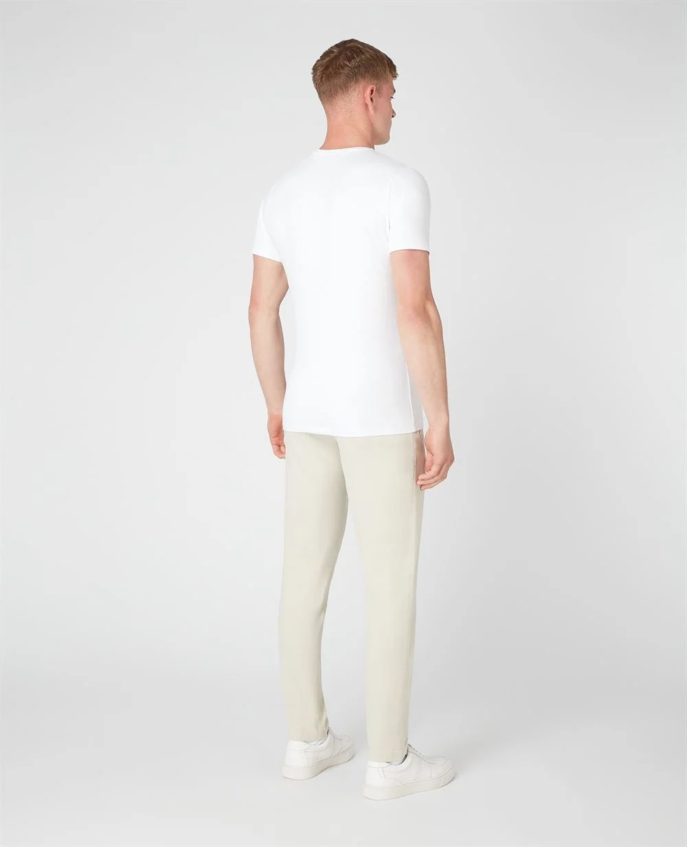 Remus Uomo Ellis Trouser - Stone - 36R