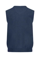 Fynch Hatton Slipover Superfine Sweater - Blue - L