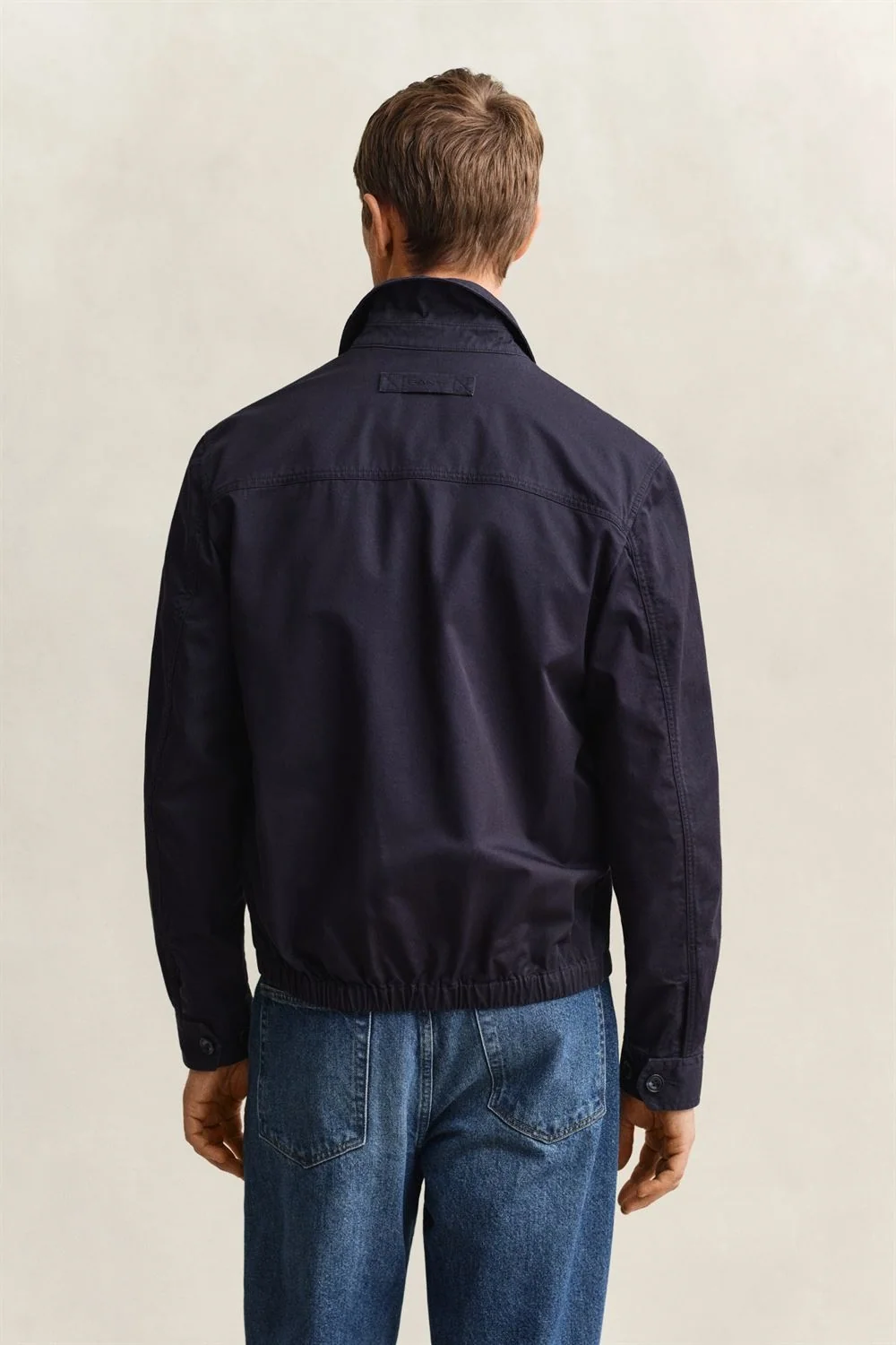 Gant Mens Cotton Windcheater Jacket - Navy - XL