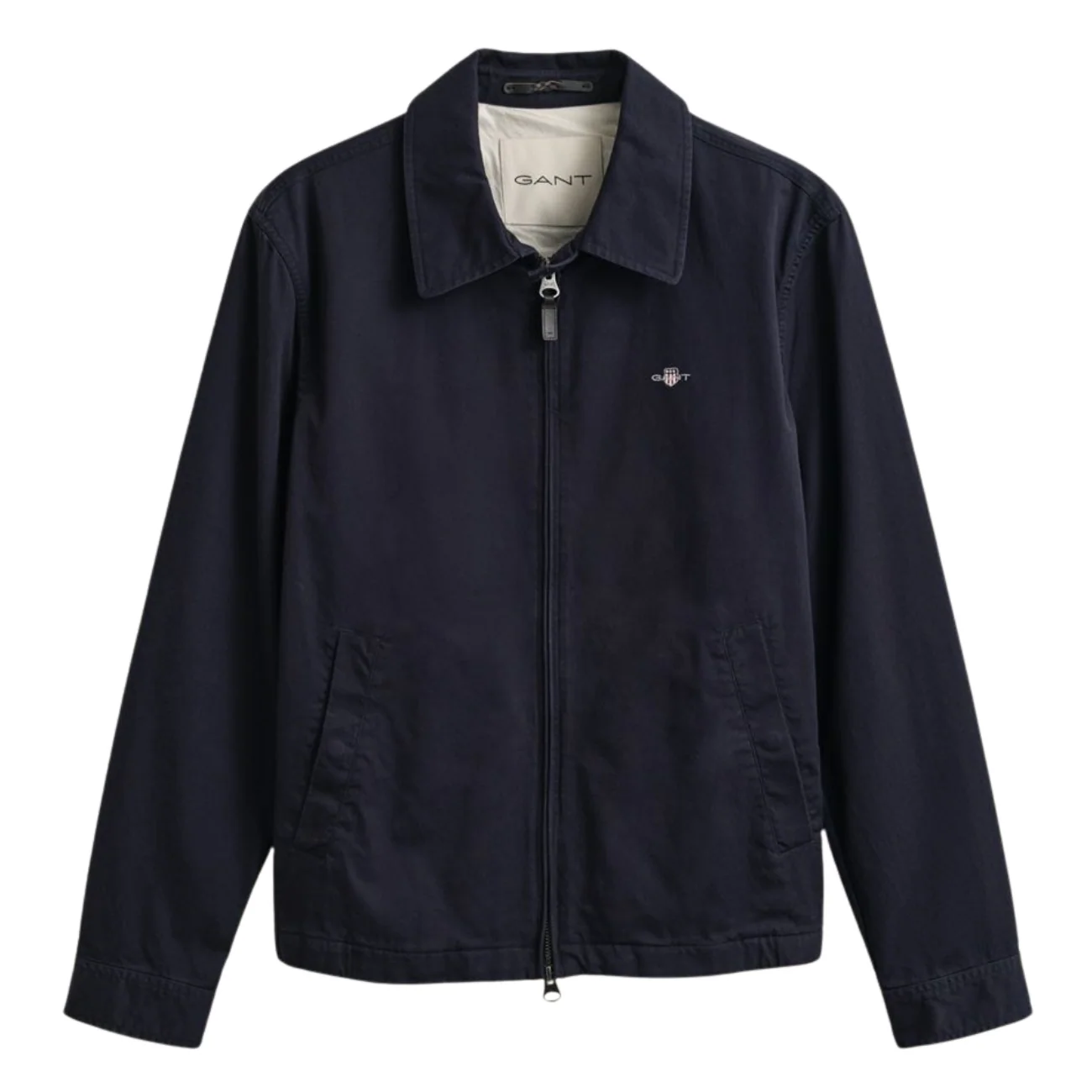 Gant Mens Cotton Windcheater Jacket - Navy - XL