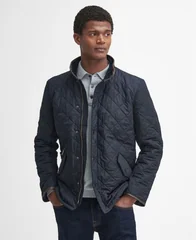 Barbour Powell Quilted Jacket - Navy - M