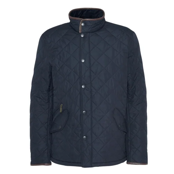 Barbour Powell Quilted Jacket - Navy - M