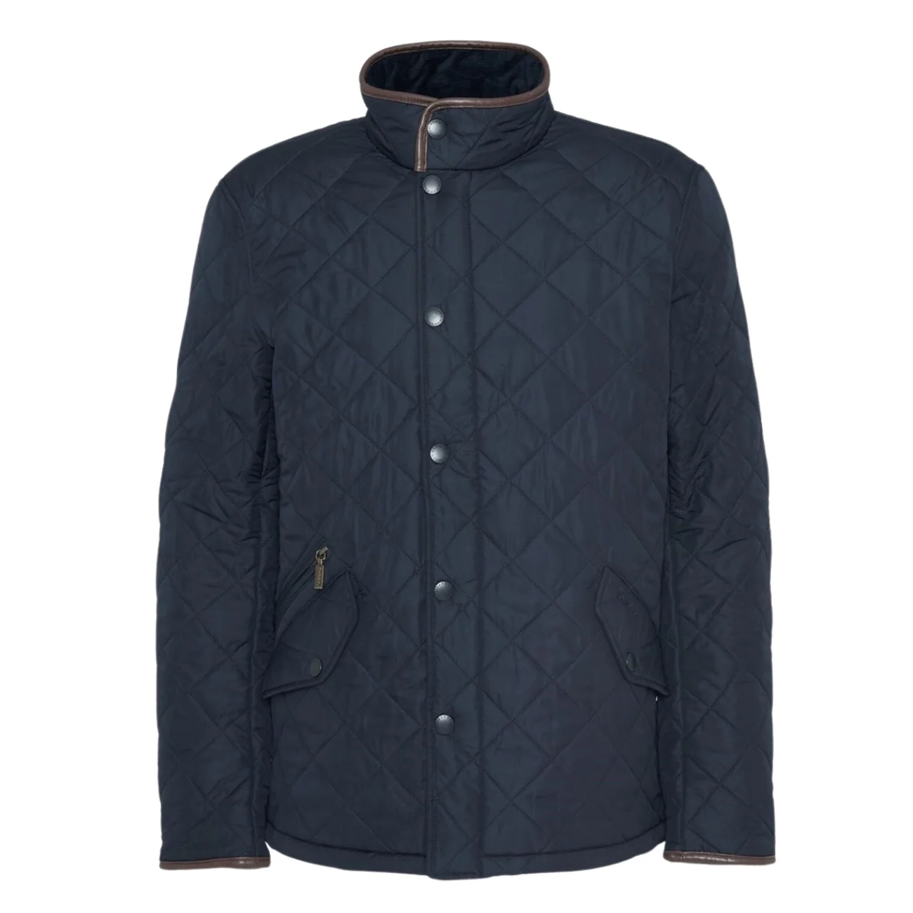 Barbour Powell Quilted Jacket - Navy - M