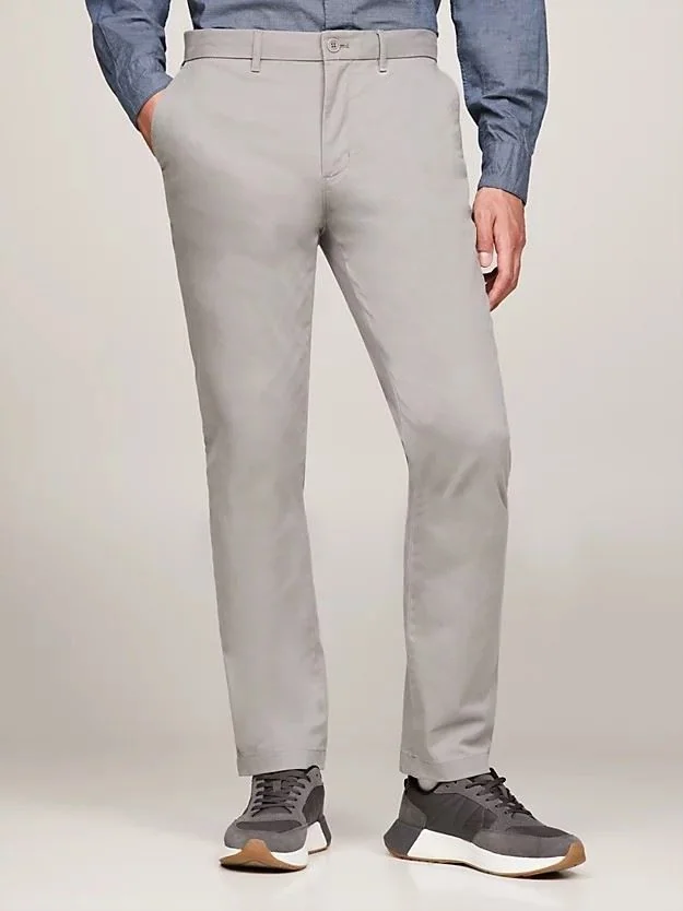 Tommy Hilfiger Denton Chino - Grey - 38/34