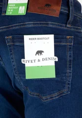 Rivet&Denim Rider Boot Cut Jeans - Blue - 38/32