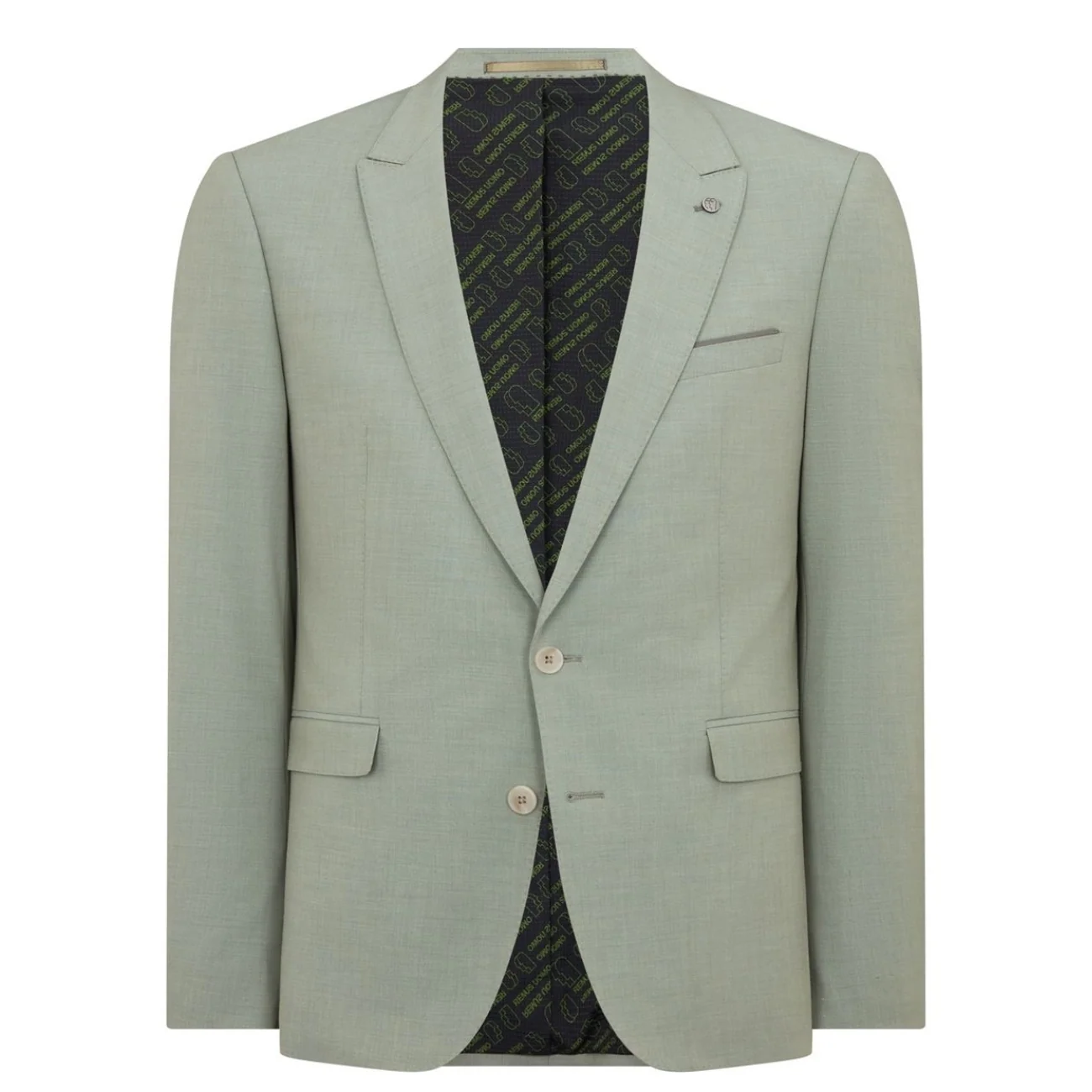 Remus Uomo Massa Suit Jacket - Green - 44R