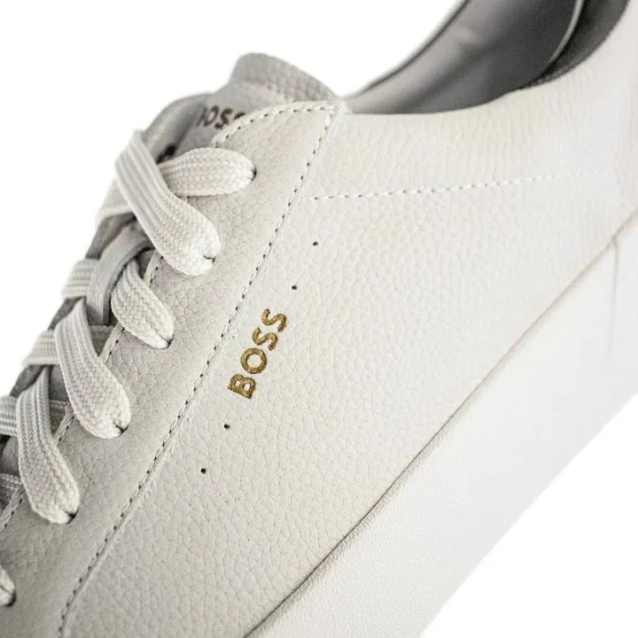Boss Bewar Tennis Trainers - White - 42