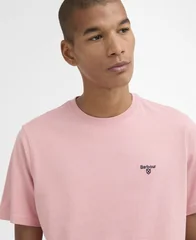 Barbour Essential Sports T-Shirt - Mineral Pink - M