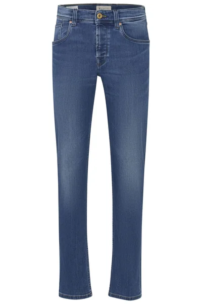 Bugatti Mens Slim Fit Jeans - Washed Blue - 36/32