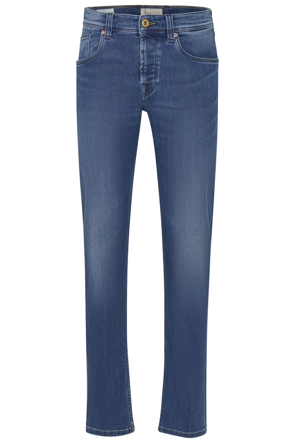 Bugatti Mens Slim Fit Jeans - Washed Blue - 36/32