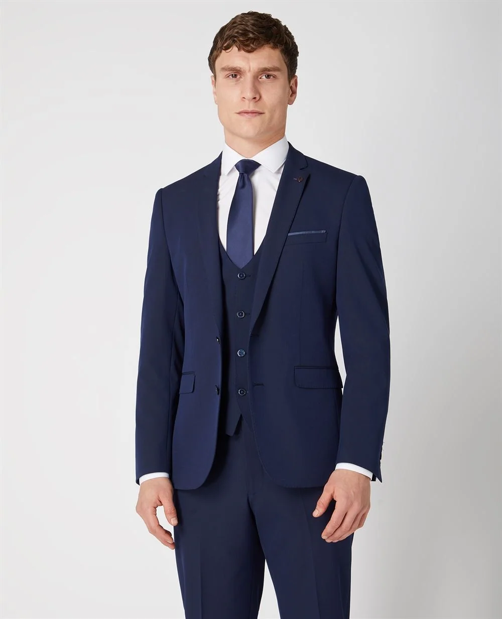 Remus Uomo Luca Suit Jacket - Navy - 38L
