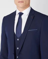 Remus Uomo Luca Suit Jacket - Navy - 38L