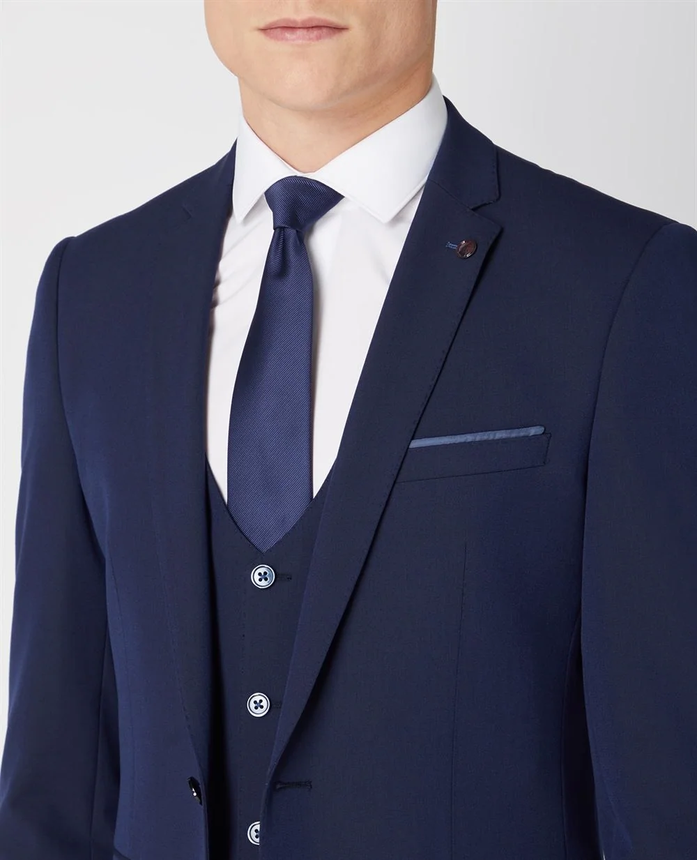 Remus Uomo Luca Suit Jacket - Navy - 38L