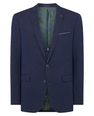 Remus Uomo Luca Suit Jacket - Navy - 38L