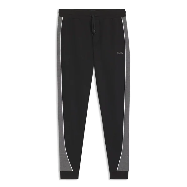Boss Contrast-Piping Tracksuit Bottoms - Black - S