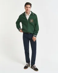 Gant Slim Fit Corduroy Jeans - Navy - 32/32