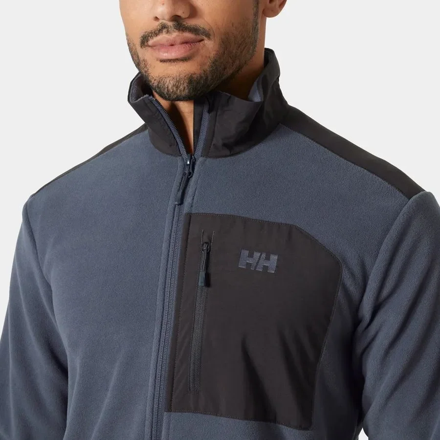 Helly Hansen Daybreaker Block Micro Fleece Jacket - Grey - L