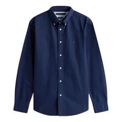 Tommy Hilfiger Solid Heritage Oxford Shirt - Navy - 2XL