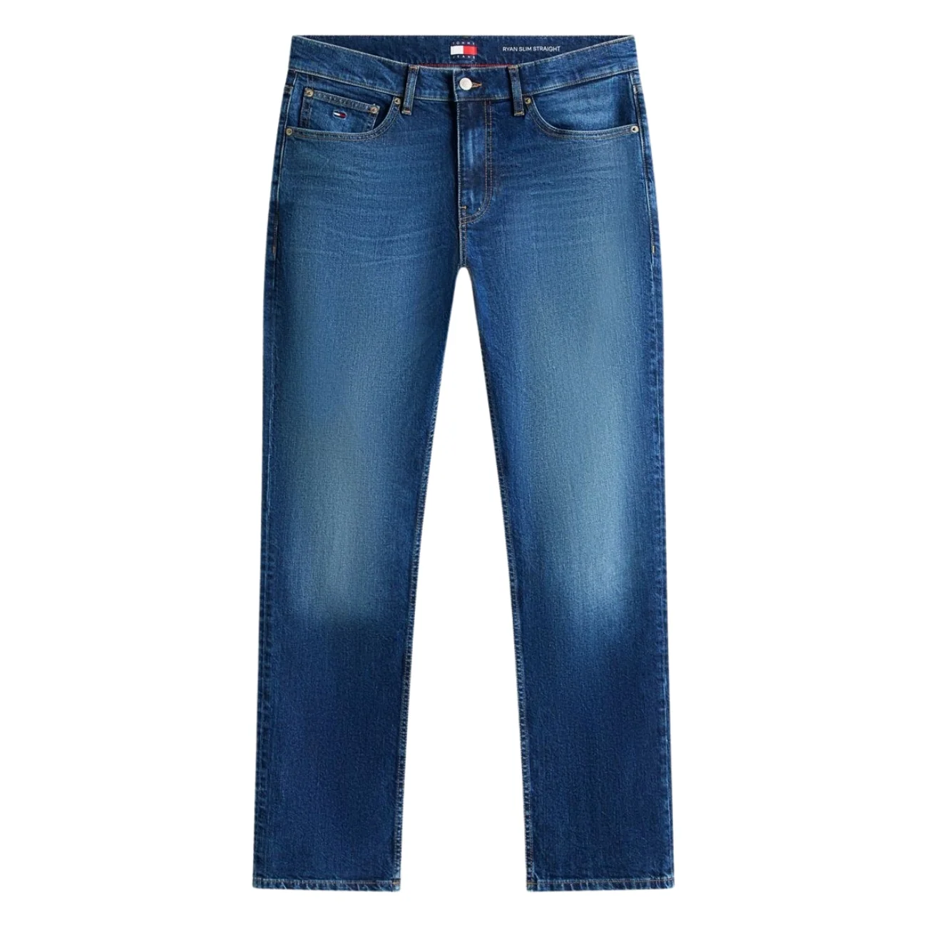 Tommy Jeans Ryan Slim Straight Cut Jeans - Blue - 32/34
