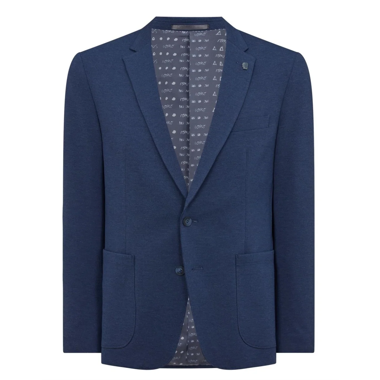 Remus Uomo Napoli Sports Jacket - Blue - 40R
