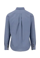 Fynch Hatton Multicolor Minimal Print B.D. Shirt - Blue - L