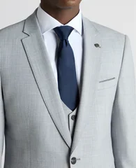 Remus Uomo Lucian Suit Jacket - Grey - 38S