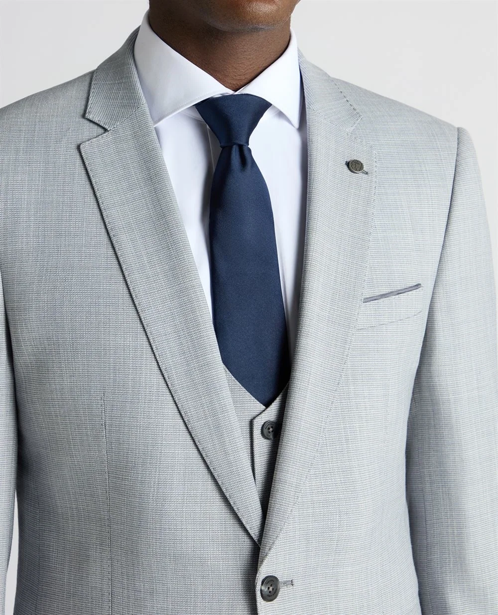 Remus Uomo Lucian Suit Jacket - Grey - 38S